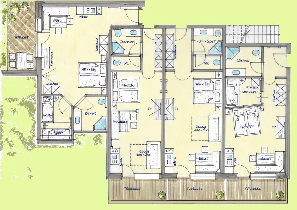 Appartements Stadlerhof 크람사흐 외부 사진